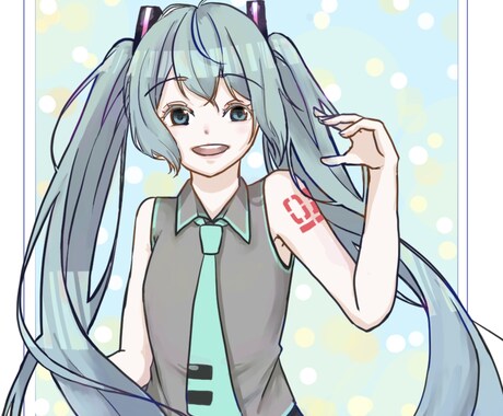 暖かくて可愛い女の子のイラストを作成します 暖かくて可愛い女の子のイラストを作成し イメージ2