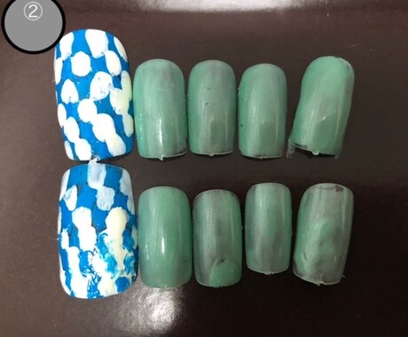 プチプラペディキュア！５００円のみ！で出品します ちょっと変わったペディキュアのご提案 イメージ2