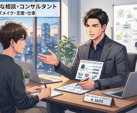 ENTJが仕事・恋愛・メイクの悩みを解決します 仕事・恋愛・メイクあなたの課題をクリアにする行動サジェスト イメージ1