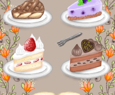 カフェ等のメニュー表おしゃれに描きます カフェやレストランなどのメニュー表のイラストを描きます！ イメージ2