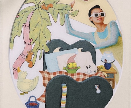 絵本を切り抜いたコラージュ作品を作っています インテリアにもプレゼントにも！全て一点物のオリジナル作品！ イメージ1