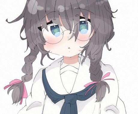 SNSで使用するアイコン描きます ふんわり可愛いイラスト描きます！お気軽にお相談下さい！ イメージ2