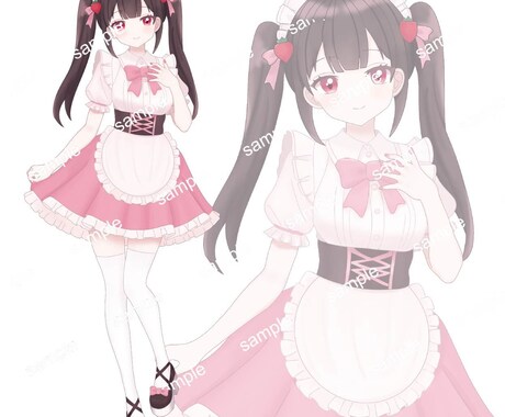 IRIAM等で使える立ち絵を制作します 魅力的なキャラクターを丁寧に制作します！ イメージ2