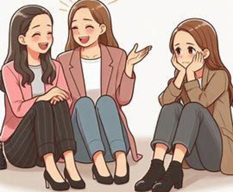 ツライ我慢の会話から楽しく話せるメソッド教えます 自分らしさを発揮できる話し方から自由な会話を楽しみましょう♪ イメージ2