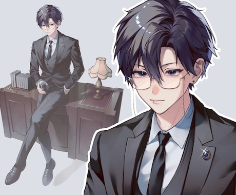厚塗りイラスト描きます サムネイルや立ち絵など幅広い用途に♪ イメージ1