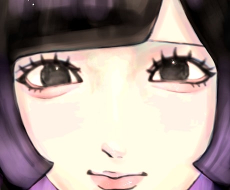 好きな顔を描いてアイコンにできます イメージ1