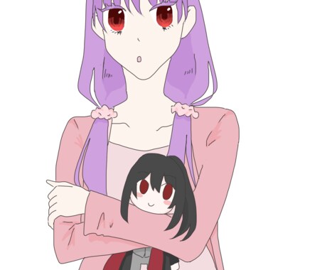 可愛いイラスト描きます SNSのアイコン、TRPGの立ち絵など描きます イメージ2