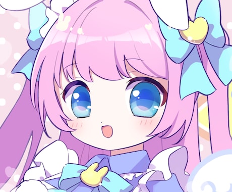 アイコン用イラスト描きます ロリ系の可愛いアニメ風イラスト！ イメージ1