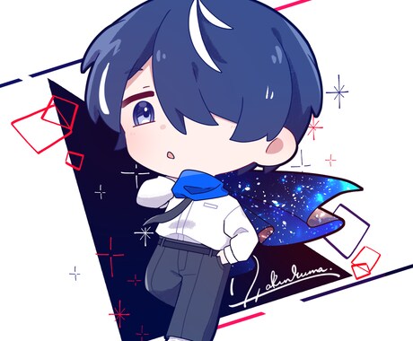 SD・ミニキャラ作成します 【商用可】ふわもちイラストで立ち絵・サムネ・グッズにも！！ イメージ2