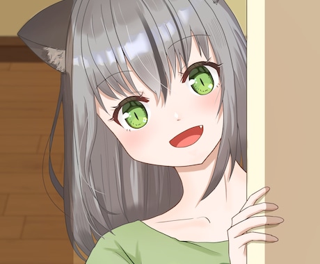 可愛い女の子のイラスト描きます お手軽にオリジナルイラストが1枚欲しい方へ、 イメージ1