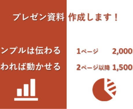 相手に伝わるシンプルなプレゼン資料を作成します 頭の中を整理して、分かりやすく伝えませんか? イメージ1