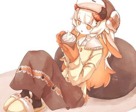 心なごむ、温かみのあるキャラクターイラスト描きます 丁寧なヒアリングで、理想の世界観作りをサポートします♪ イメージ2