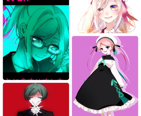 あなたのためにイラスト描きます 出来る限り何でも描きたいです！まずはご相談を！ イメージ2