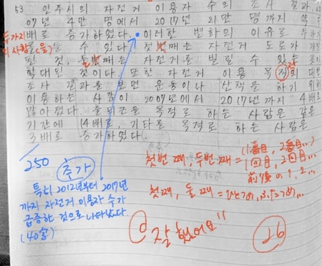 TOPIK試験学習伴走します 試験準備＆試験前1ヶ月サポート｜5・6級作文添削付 イメージ2