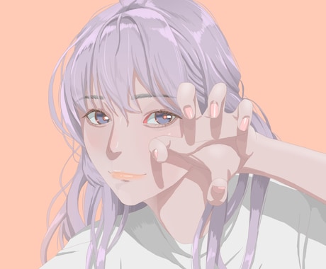 バストアップから全身の人物のイラストを作成します リアル系からデフォルメ、男女両方描けます。 イメージ1