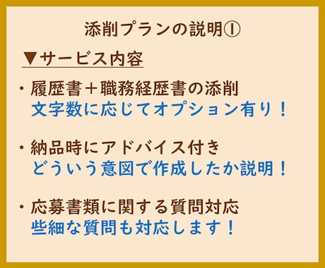 添削プラン　職務経歴書や応募文章をプロが添削します プロ品質の文章を作成/結果に直結　総販売実績1600件突破 イメージ2