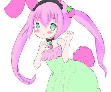 イラスト描きます 可愛い女の子を描きます！！！！！ イメージ2