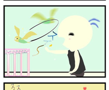 リピーター様、多数！SNS関連イラスト、４コマ漫画を描きます！(終了のお知らせ イメージ2
