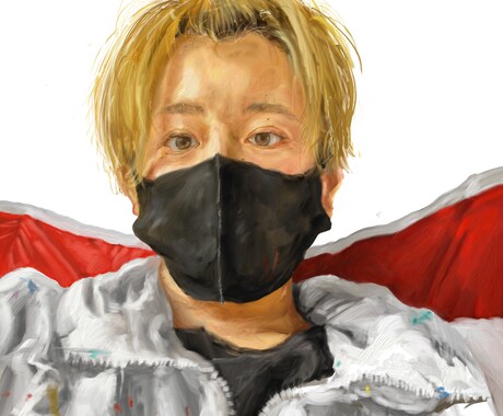 2人様専用/忠実でリアルな似顔絵を描きます まるで油絵のような、重厚感のある特別な似顔絵 イメージ1