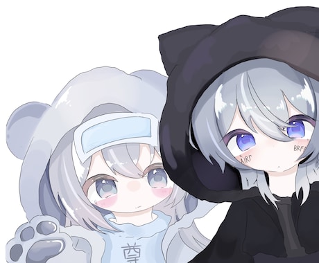 SNSアイコンなど女の子のイラストさくせいします イメージ1