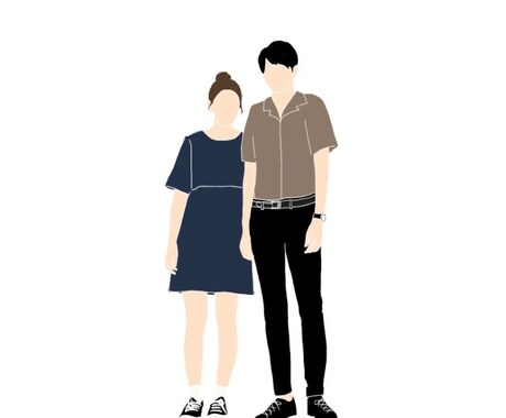 カップルイラスト描きます イメージ1