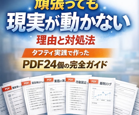 思考整理ワークPDF24個テンプレ手に入ります 実践者が用いた思考・感情・行動・意図を統合実践│現実創造教材 イメージ1