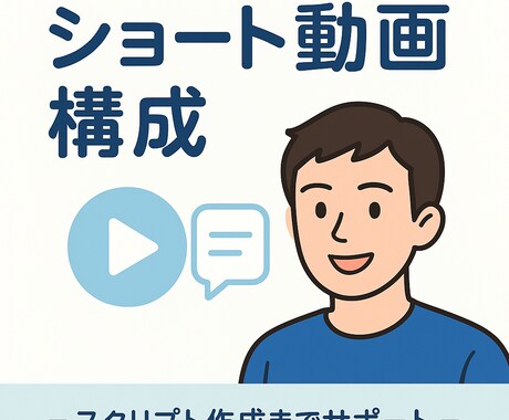 初受注!!再生率UP！動画構成します 再生率と保存率を上げるショート動画の設計をお任せください イメージ1
