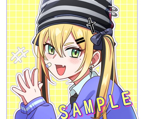 アイコンサイズのイラストを制作します 鮮やかでポップな可愛いイラストを提供します！ イメージ1