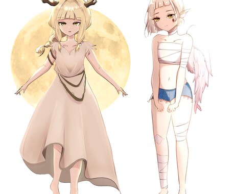立ち絵、アイコンお描きします vtuberやTRPG用などに イメージ2