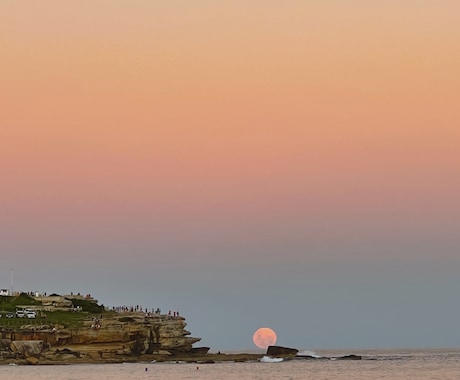 フラワームーンの写真出品します Bondi Beach × Flower Full Moon イメージ1