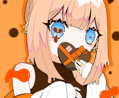商用利用可・パキッとしたかわいいイラスト制作します １枚絵・アイコンなどお気軽にご相談ください！ イメージ2