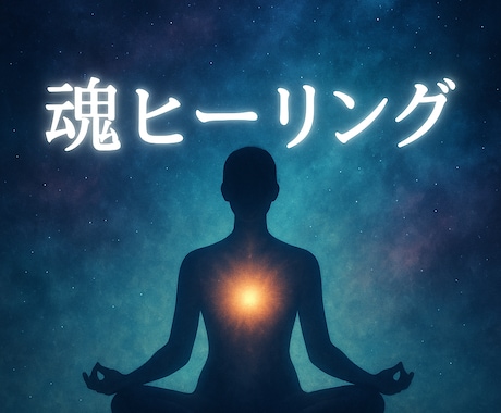 体の癒し、心の癒しのためのヒーリングを行います 大人気のヒーリング、守護霊様からのお言葉をつけてお渡しします イメージ1