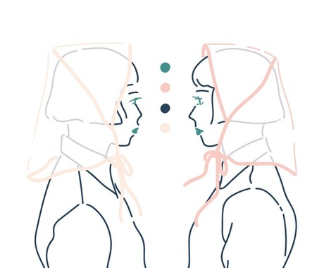 似顔絵をデザインします グラフィックデザイナーが描く似顔絵 イメージ2