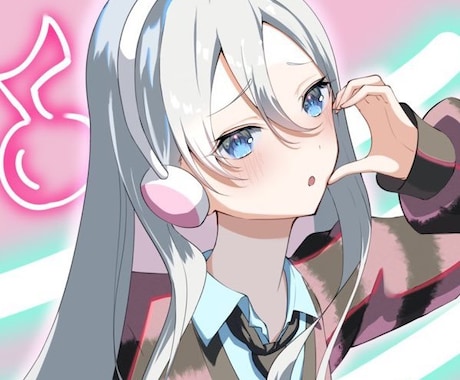SNS用アイコン･1枚絵などなんでも描きます 最大限の可愛さでイラストを見る前後で感情を1段階上へ。 イメージ2
