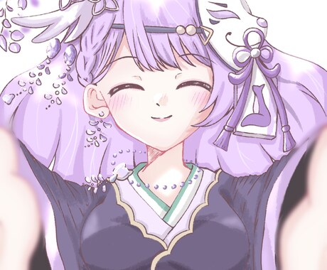 背景やサムネにピッタリの1枚絵を描きます 目で魅了する特徴のあるイラストを描きます！ イメージ1