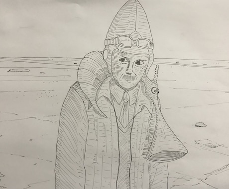 不思議でかわいい線画イラスト制作します 低価格で満足いただける作品を作ります！納期3日厳守して制作！ イメージ1