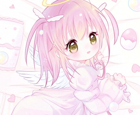 可愛らしい女の子のイラストを描きます アイコン用等々お気軽にご相談ください！ イメージ2