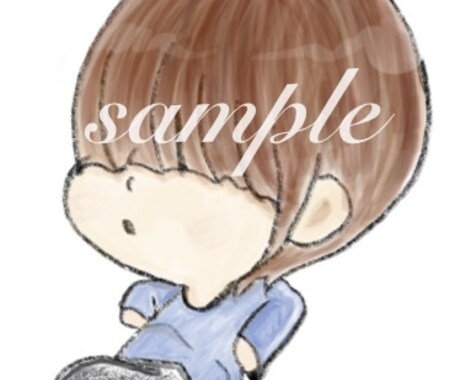 オリジナルチビキャラ描きます 初心者が、チビキャラを描かせていただきます！ イメージ1