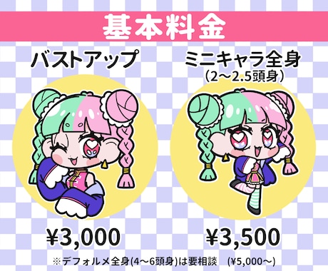 ポップ★キュートなアイコンでSNSを目立たせます SNS・ブログに！パッと目を引くデフォルメイラスト★ イメージ2