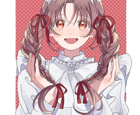 正方形のSNSアイコンを作成します かわいい系・カッコイイ系の人間イラストが得意です。 イメージ2