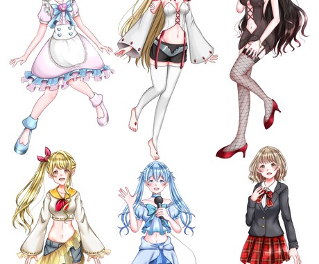 オリジナルイラスト描きます あなただけのオリジナルアイコン、イラスト作成致します！ イメージ2