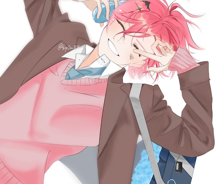商用OK♪あなたの目的に合ったイラストお描きします 一枚絵、立ち絵、サムネなどあなただけのイラストお描きします♪ イメージ1