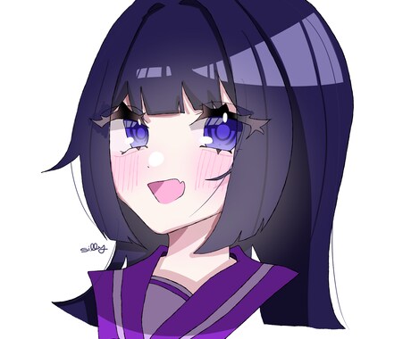 SNSアイコン・ヘッダー用イラストをお描きします 感情をイラストに描き起こすのが得意です♡ イメージ1