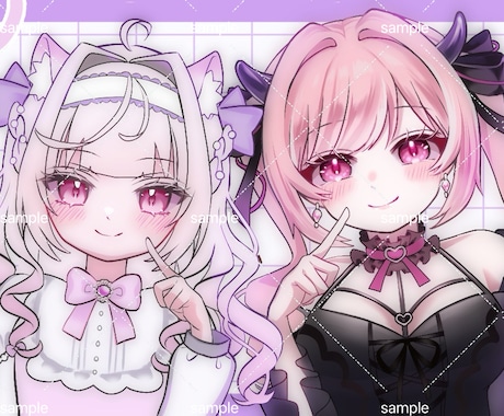 歌ってみたイラストや動画サムネイルを制作します イメージ1