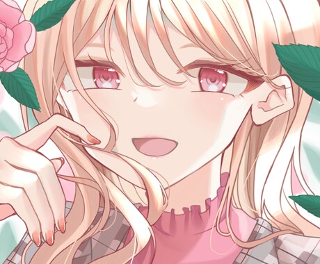 かわいくてふんわりした女の子お描きします イメージ1