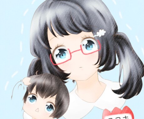 アイコン・全身イラストお描きします アニメキャラからオリジナルキャラ、アイコンから全身まで！ イメージ1