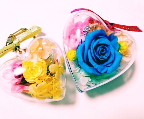 お花でカプセルフラワーをお作りします 日本ハーバリウム協会認定講師がお花のギフトをお作り致します。 イメージ1