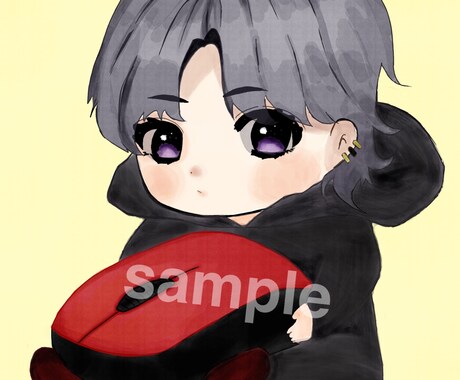 あなただけのオリジナルキャラアイコン作成します オリジナルキャラのイラストで楽しさと笑顔溢れる毎日に イメージ2