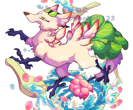 モンスター系イラスト制作いたします ドラゴン、ケモノ、モンスター系のイラストを制作いたします！ イメージ2