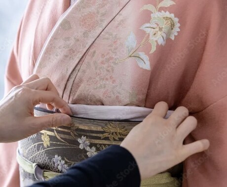 初心者の方に着付けのポイントをお伝え致します 着物を着てみたい方着てみたけどあってるかわからない方お気軽に イメージ2